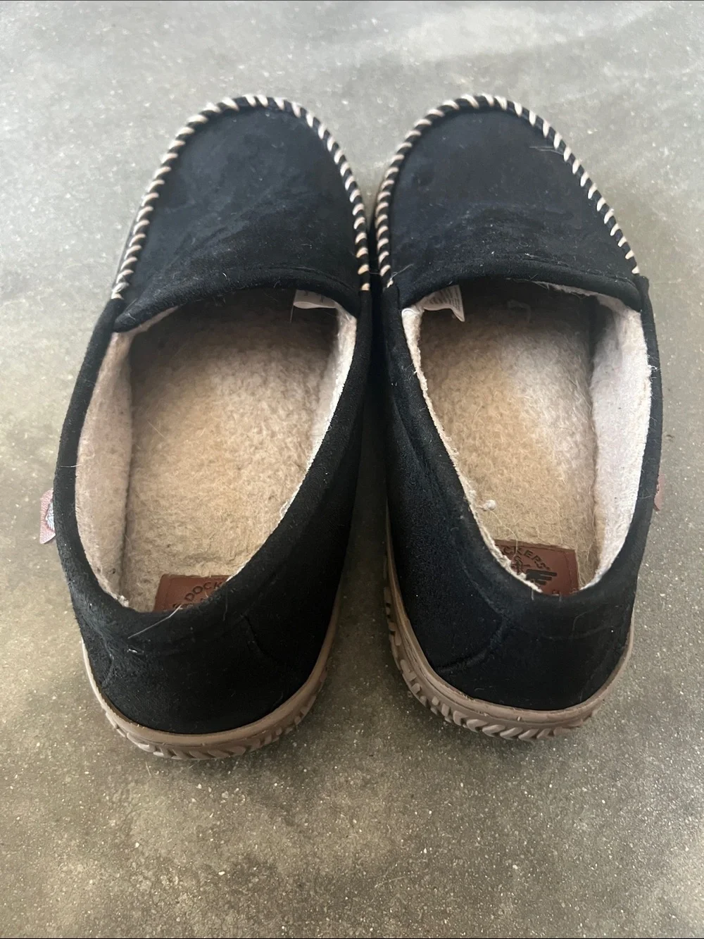 Dockers Slip-On Treaded Sole Shoe Fleece Line 9/10 L